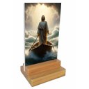 Ver imagem 1 de Placa Decorativa de Mesa Jesus Cristo Misericordioso