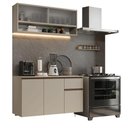Ver imagem 3 de Armário de Cozinha Compacta 120 Cm Suspensa Crema Nice Madesa 04