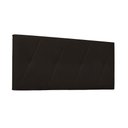 Ver imagem 1 de Painel de Cama 160cm Ancona Corano Marrom - Lucadi Home