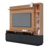 Estante Home para TV até 70 Polegadas com LED e Cristaleira Arezzo Yescasa - 7