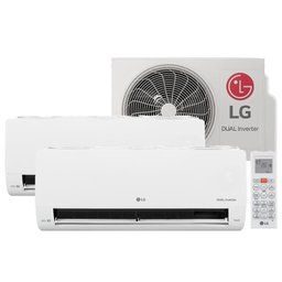 Ar Condicionado Bi-split Lg Dual Inverter Voice +ia 16000 Btus 1x9000 1x12000 220v Frio S32q16sa212. - 1