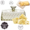 Ver imagem 7 de Kit Boleira Baixa, Queijeira, Açucareiro, Manteigueira, Jarra e 6 Copos de Plástico Cristal Âmbar Pl