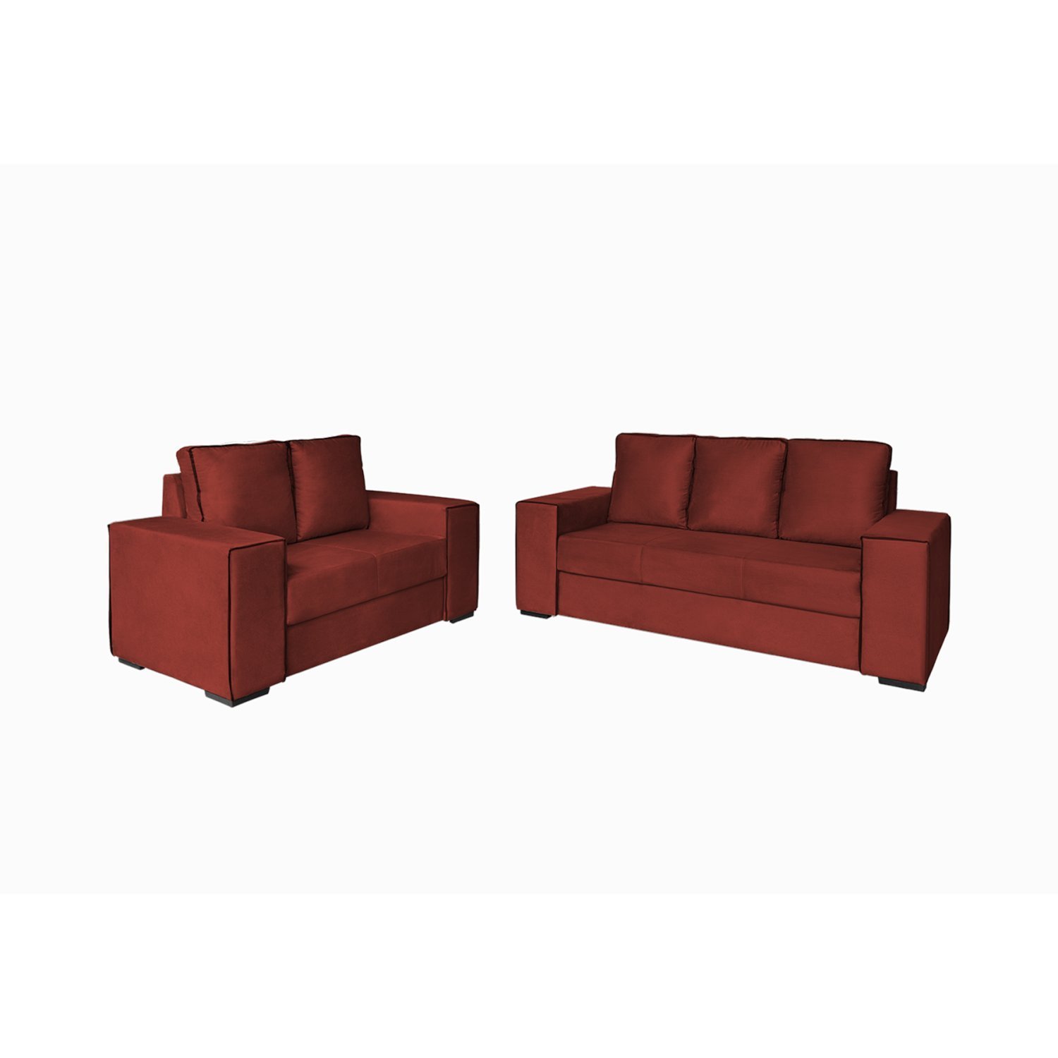 Conjunto de Sofás 2 e 3 Lugares Califórnia - 2