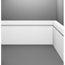 Ver imagem 1 de Rodapé de PVC Frisado Acqua New 10CMX15MMX2,40m Rende 14,40m Branco Eucafloor