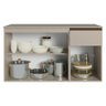 Balcão de Cozinha 120cm 3 Portas 1 Gaveta Suspenso Nice Madesa - 6