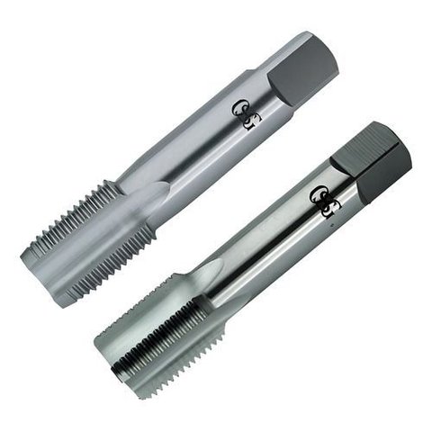 Jogo Macho Aço Rapido 1/8x28 Bsp - Din5157 - 2 Pçs 109d Osg