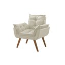 Ver imagem 2 de Poltrona em Veludo Base Palito Quadrada Opalla Prime