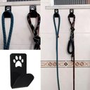 Ver imagem 4 de Kit 3 Gancho Adesivo Parede Pendure sem Furos Cachorro Gato
