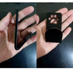 Kit 3 Gancho Adesivo Parede Pendure sem Furos Cachorro Gato - 5