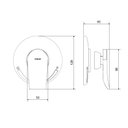 Ver imagem 2 de Acabamento Monocomando Chuveiro C300 1/2 Meber Metais