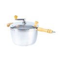 Ver imagem 1 de Pipoqueira Alumínio Polido Pipoca Doce Salgada 5100ml 24cm