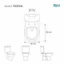 Ver imagem 3 de Tampa de Vaso Sanitário com Amortecedor Victória Branco para bacia Roca