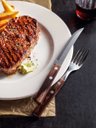 Ver imagem 6 de Jogo de Talheres Churrasco Aço Inox Cabo Castanho Polywood 12 Pçs Tramontina Tramontina Churrasco 21