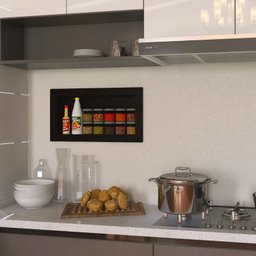 Nicho De Banheiro Estante Porta Shampoo 30x60 AJL STORE Nicho Parede de Embutir - 4