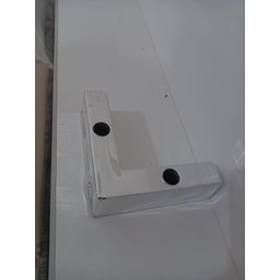 Pes de Sofa Tipo Cantoneira Metalizado Kit 6 Pes - 2