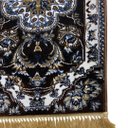 Ver imagem 4 de Tapete Persa Royal Marrom 50x100cm Fio Acetinado - Ideal para Quarto e Sala