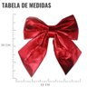 Decoração Laço Natalino Metalizado 30cm - 1 Unidade - 5