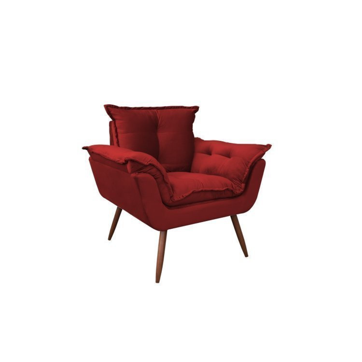 Conjunto Poltrona e Namoradeira Opala Veludo  - 6