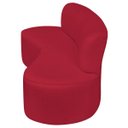 Ver imagem 5 de Sofá Curvo 3 Lugares Amsterdã 160cm Suede