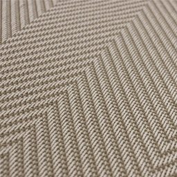 Tapete Bali Quarto e Sala Sisal 2,00x3,00m Bege Antiderrapante - 3