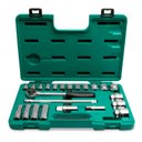 Ver imagem 4 de Jogo de Soquete Sextavado 1/2" 23 Peças Sata ST09526 ST09526