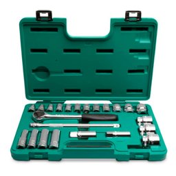 Jogo de Soquete Sextavado 1/2" 23 Peças Sata ST09526 ST09526 - 4