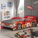 Ver imagem 6 de Conjunto Quarto Infantil 2 Peças Cama Carro Evolution com Cômoda 4 Gavetas Móveis Estrela