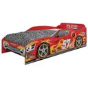 Ver imagem 3 de Conjunto Quarto Infantil 2 Peças Cama Carro Evolution com Cômoda 4 Gavetas Móveis Estrela