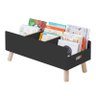 Porta Livros Revisteiro Infantil De Chão c/ pé palito - Montessori - 60cm - 1