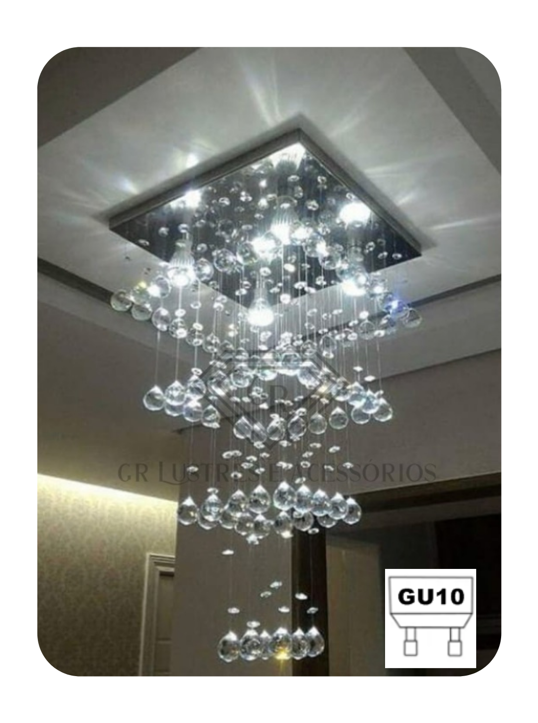 Lustre Moderno Legítimos Para Apartamento Pronto para fixação - 2