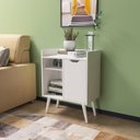 Ver imagem 3 de Aparador Balcão Mesa para Café/Bar Multifuncional Branco