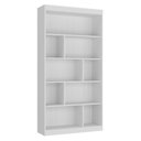 Ver imagem 4 de Conjunto 3 Peças Escrivaninha 150cm com Gaveteiro e Estante Espresso Móveis Branco