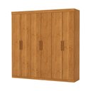 Ver imagem 1 de Guarda Roupa Casal Recife 6 Portas 2 Gavetas sem Espelho Carioca Moveis Cinamomo