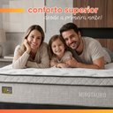 Ver mais imagens de Cama Box Baú Colchão Casal Ortopédico D33 138x188x75cm Minotauro Hellen