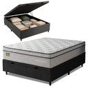 Ver imagem 1 de Cama Box Baú Colchão Casal Ortopédico D33 138x188x75cm Minotauro Hellen