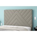 Ver imagem 1 de Painel de Cama Box Estofada Queen Sky Plus Camurca - Simbal