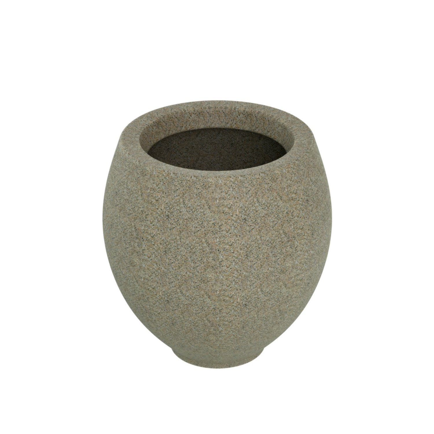 Vaso Oval 42x39cm Polietileno sem Prato Fibrarte Lux Telhas - 1