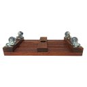 Ver imagem 5 de Suporte para Vaso de Planta Jardineira 20x40cm com Rodinhas Gel Silicone