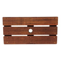 Suporte para Vaso de Planta Jardineira 20x40cm com Rodinhas Gel Silicone - 3