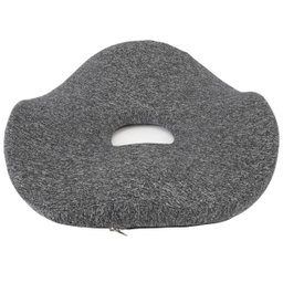 Almofada Ergonomica Ortopedica para Cadeira Lombar Coluna Coccix Alivia Dores Hemorroida Confortavel - 3