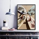 Ver imagem 2 de Quadro Coleção Praia Surf - Pranchas 45x34cm - com Vidro:madeira Branca