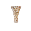 Ver imagem 2 de Vaso de Vidro Diamond Ambar Metalizado 15 x 8 x 25 cm | Casa Del Grande