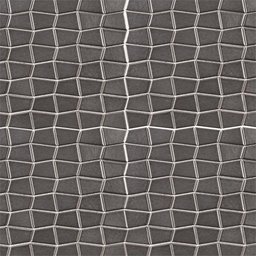 Mosaico Ritmos Metal Gr 30,5X30,5Cm Com 1 Peça Cinza - 2