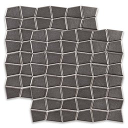 Mosaico Ritmos Metal Gr 30,5X30,5Cm Com 1 Peça Cinza - 3