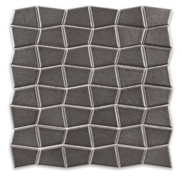Mosaico Ritmos Metal Gr 30,5X30,5Cm Com 1 Peça Cinza - 1