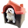 Casinha Cristino Tam. N2 Pet Cachorros Cães Casa Plástico Resistente - Vermelho - 2