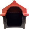 Casinha Cristino Tam. N2 Pet Cachorros Cães Casa Plástico Resistente - Vermelho - 1