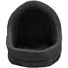Cama Pet Iglu Raça Médio para Cachorro e Gato com Almofada - Preto - 2