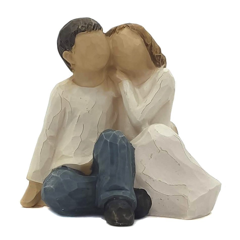 Casal Decorativo em Resina Estatueta Decorativa Namorado HC921 - 7