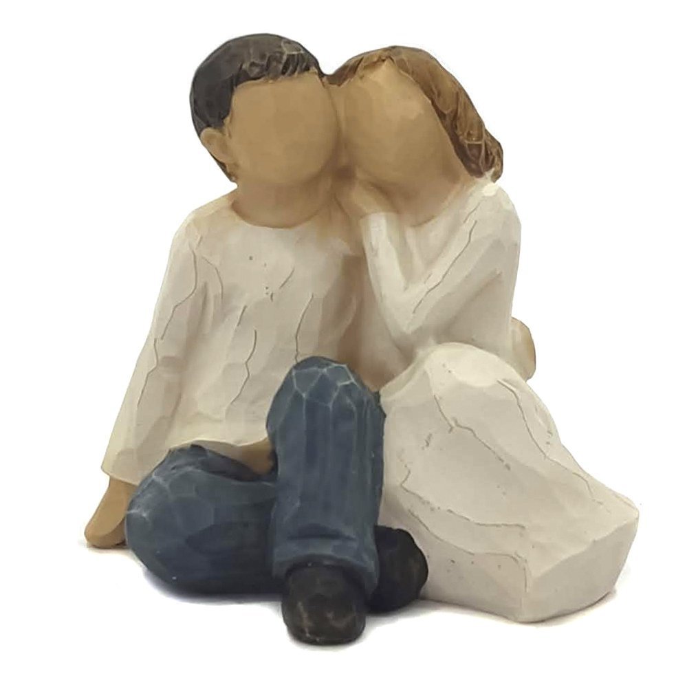 Casal Decorativo em Resina Estatueta Decorativa Namorado HC921